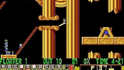 Lemmings - Tricky Level 25