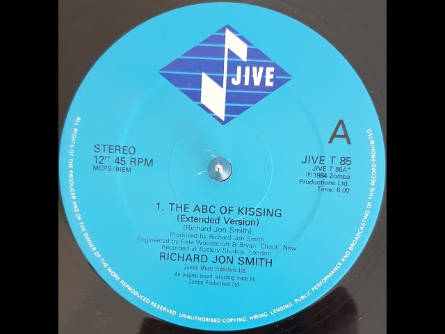 Richard Jon Smith - The ABC Of Kissing 1985 class=