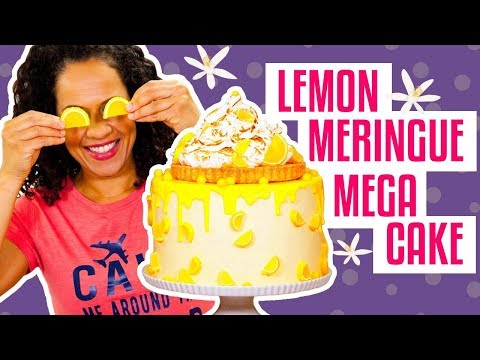 how-to-make-a-sweet-&-tangy-lemon-meringue-pie-mega-cake-|-yolanda-gampp-|-how-to-cake-it
