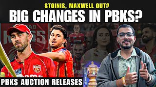 PBKS 2026 Retentions | Stoinis &amp; Maxwell OUT? | Punjab Kings Auction Strategy IPL 2026