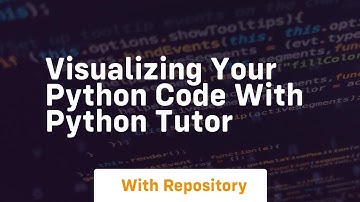 Visualizing your python code with python tutor