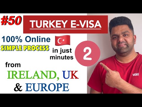 HOW TO GET TURKEY E-VISA FROM IRELAND, UK & EUROPE | VERY SIMPLE & EASY PROCESS | @Indian Paddy