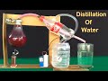 How to make distilled water at home   homemade distilled water  distillation process