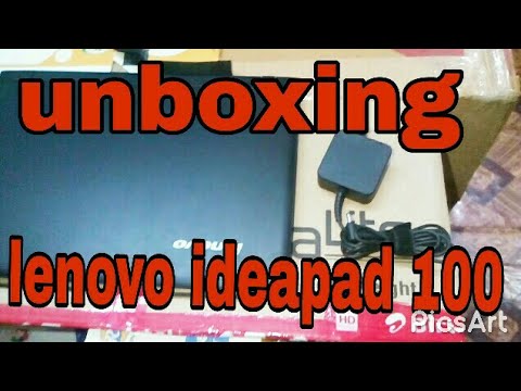 lenovo ideapad 100-15iby 80MJ00B3IN unboxing