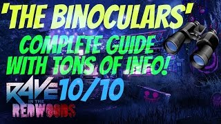 The BINOCULARS Memory Charm Guide "Electric Reload" Perk Accessory | Rave InThe Redwoods |