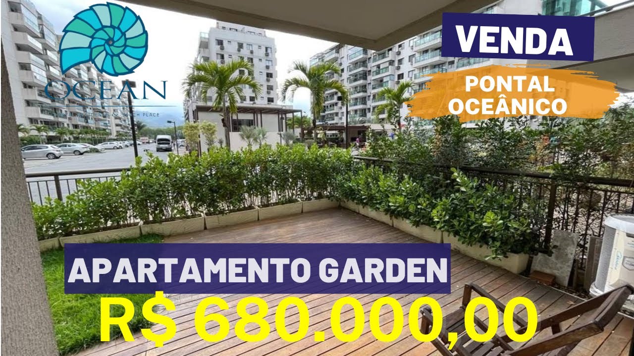 APARTAMENTO GARDEN | RECREIO DOS BANDEIRANTES | PONTAL OCEÂNICO