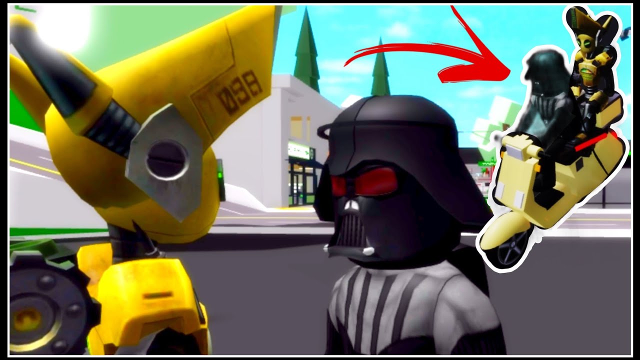 DARTH VADER IN BROOKHAVEN ROBLOX - YouTube