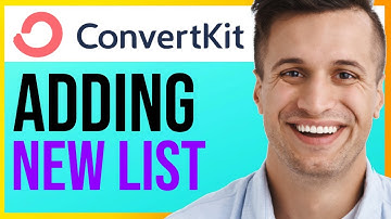 How to Add New List to ConvertKit EASILY (2024)