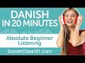 20 Minutes of Danish Listening Comprehension for Absolute Beginner