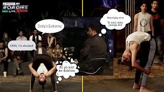 Dolly(Aadya Sharma) #yoganstructor #mtvroadiesx6 Culling Round #vootcutless #yogantrikshakti