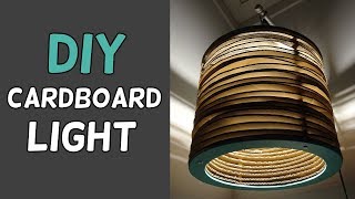 Simple DIY Cardboard Light! by MrDiyDork 11,835 views 6 years ago 9 minutes, 39 seconds