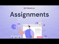Assignments: Masteriyo LMS