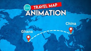 Create Animated Travel Map With Canva | Canva
