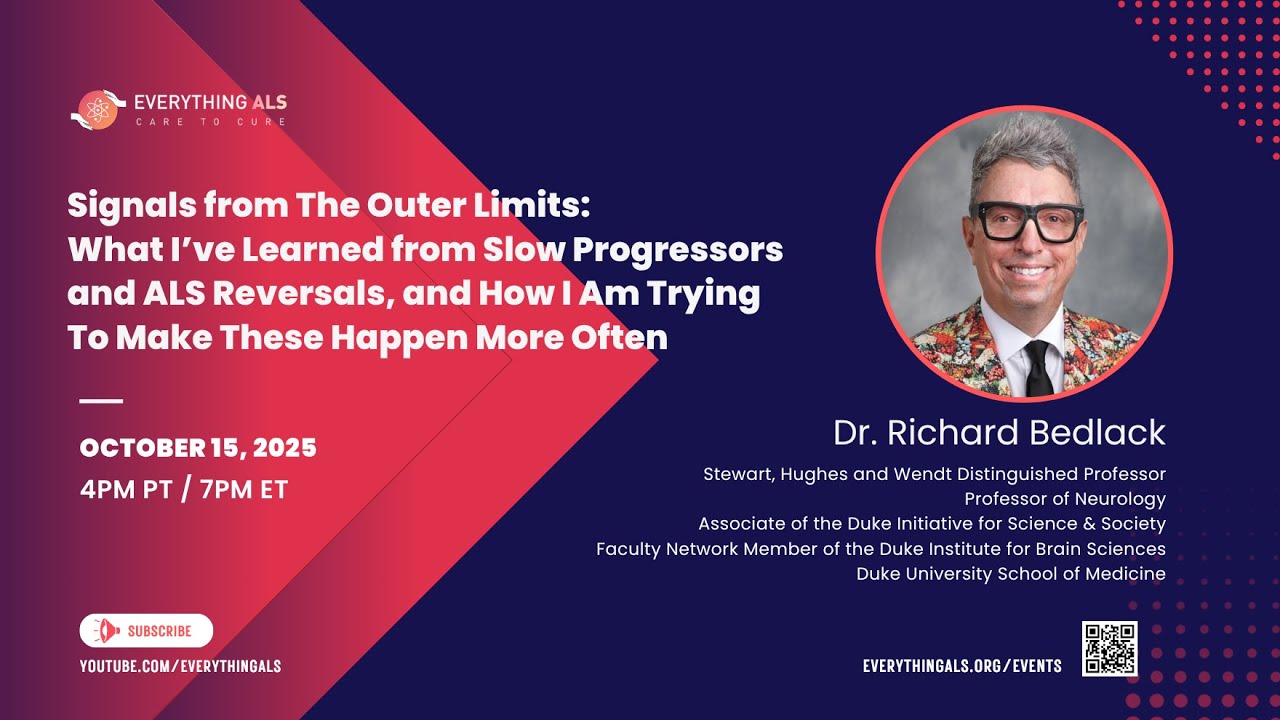 Signals from the Outer Limits - What I've Learned from Slow Progressors and ALS Reversals