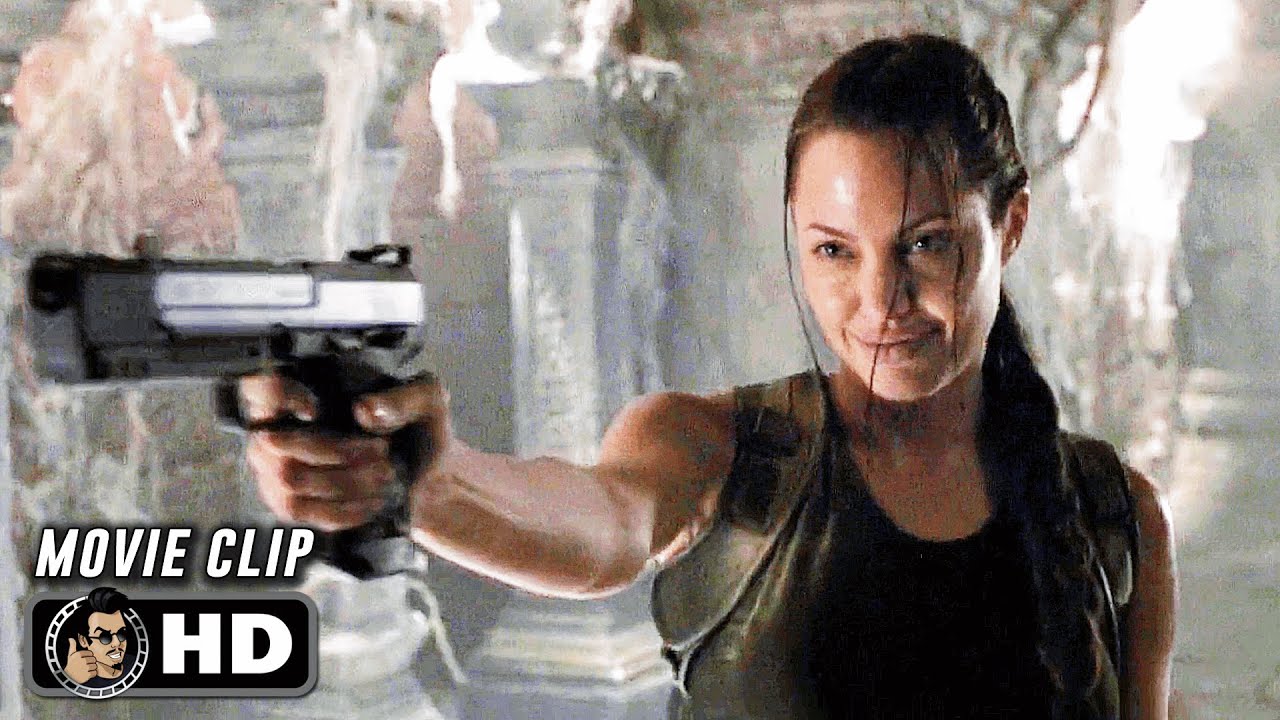 Lara Croft Tomb Raider Clip Army Of Statues 2001 Youtube