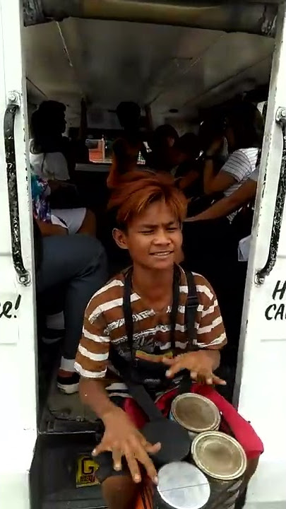 2019 Badjao jeepney drummer