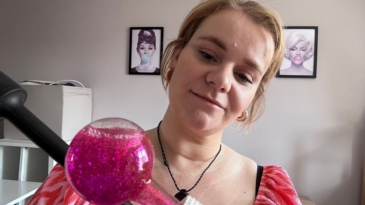 ASMR: Curling your hair with everything BUT normal curlers #asmrhairplay #asmrpersonalattention
