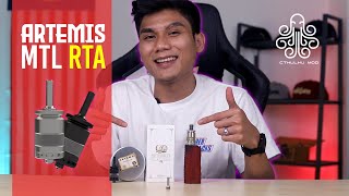 ARTEMIS MTL RTA BY CTHULU MOD [ FLAVORING DAN THROAT HIT LAGI PADU? ]