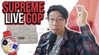 SUPREME FW20 WEEK 9 LIVE COP - SUPREME JACOB WATCH AND MOHAIR BEANIE