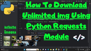 How to Download Unlimited Images Using Python Requests #python #https
