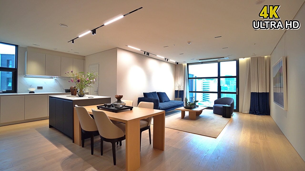 논현동 부촌에 위치한 신축 고급 아파트 브라이튼 논현 46평형 소개드립니다..! Korean house