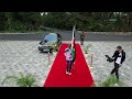 Drone view: Sabastian Sawe arrival at State House, Nairobi