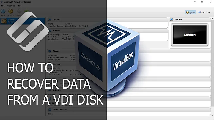 💻 How to Create an Oracle VirtualBox Virtual Machine and Recover Data from a VDI Disk in 2021 ⚕️