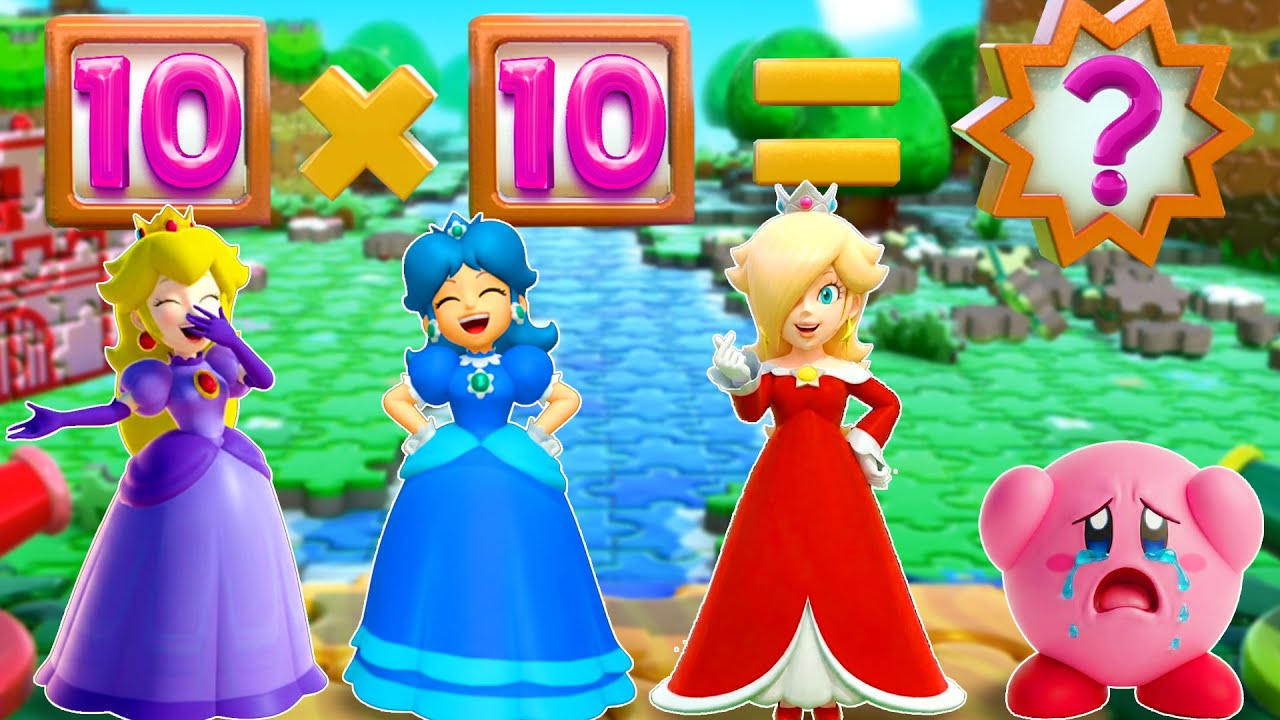 Super Mario Party] Dream Showdown! Peach vs Daisy vs Rosalina vs