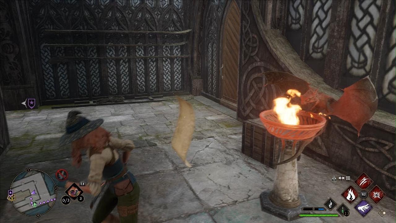 Confringo Field Guide Page 2 Hogwarts Legacy YouTube