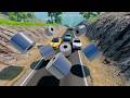 15 Steel Coils Rolling Downhill – Which Car Survives?