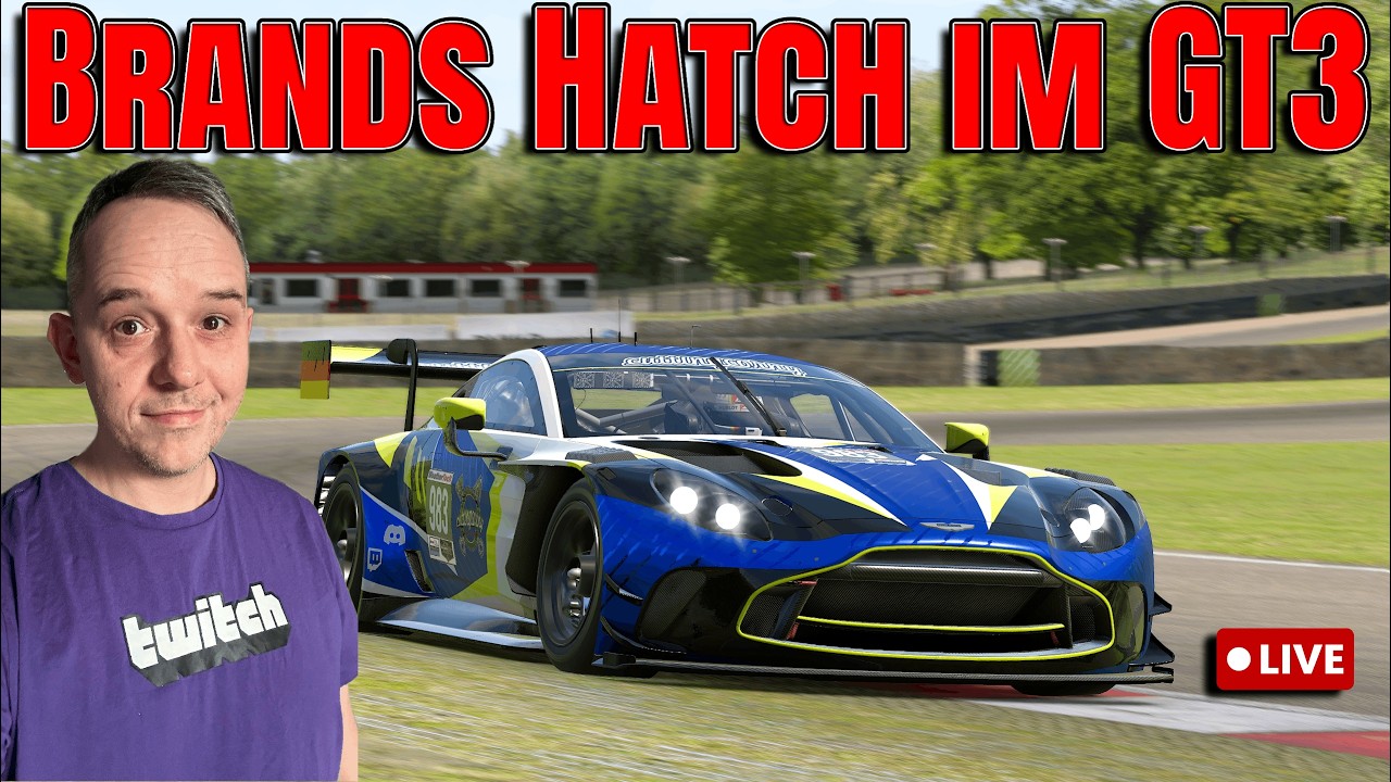 Zurück im Land des Motorsports! Brands Hatch im GT3 iRacing Top Split ...