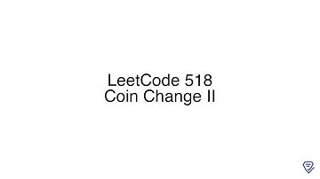 LeetCode 518: Coin Change II