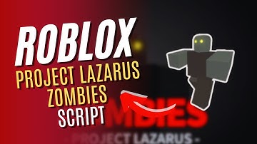 ROBLOX Project Lazarus ZOMBIES  Script (Infinite Ammo- Insta Kill- No recoil ) RBXSCRIPTS 2024