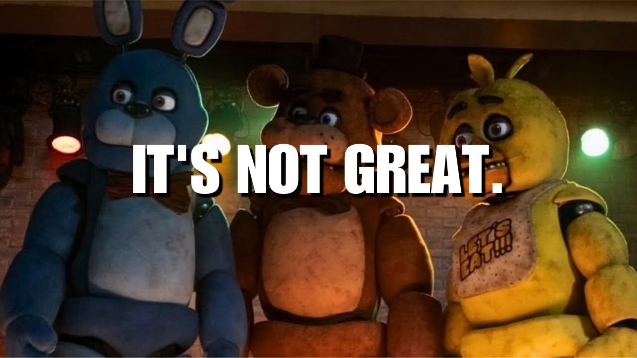 I Watched The FNAF Movie Trailer..