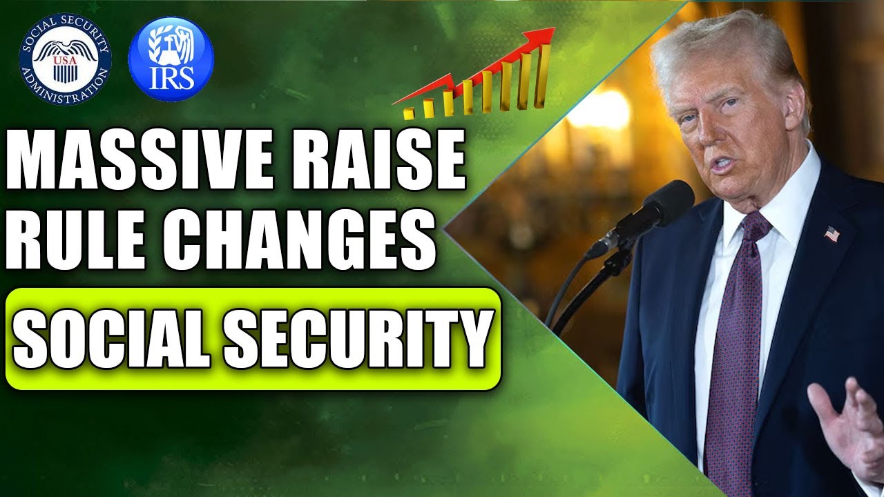 Trump Just SHOOK Social Security — Massive Raise & Rule Changes Ahead!