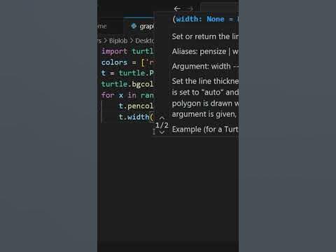 Turtle Graphics in Python || python || coding || Turtle || Graphics ...