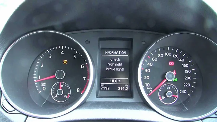 Coding Golf VI 118TSI to remove LED "Bulb Out" error