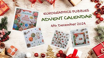 Jigsaw Puzzle Advent Calendar Time-Lapse | Christmas Delights by Eurographics - Day 4