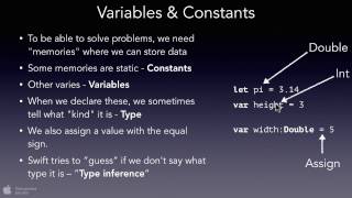 2   Variables and Constants