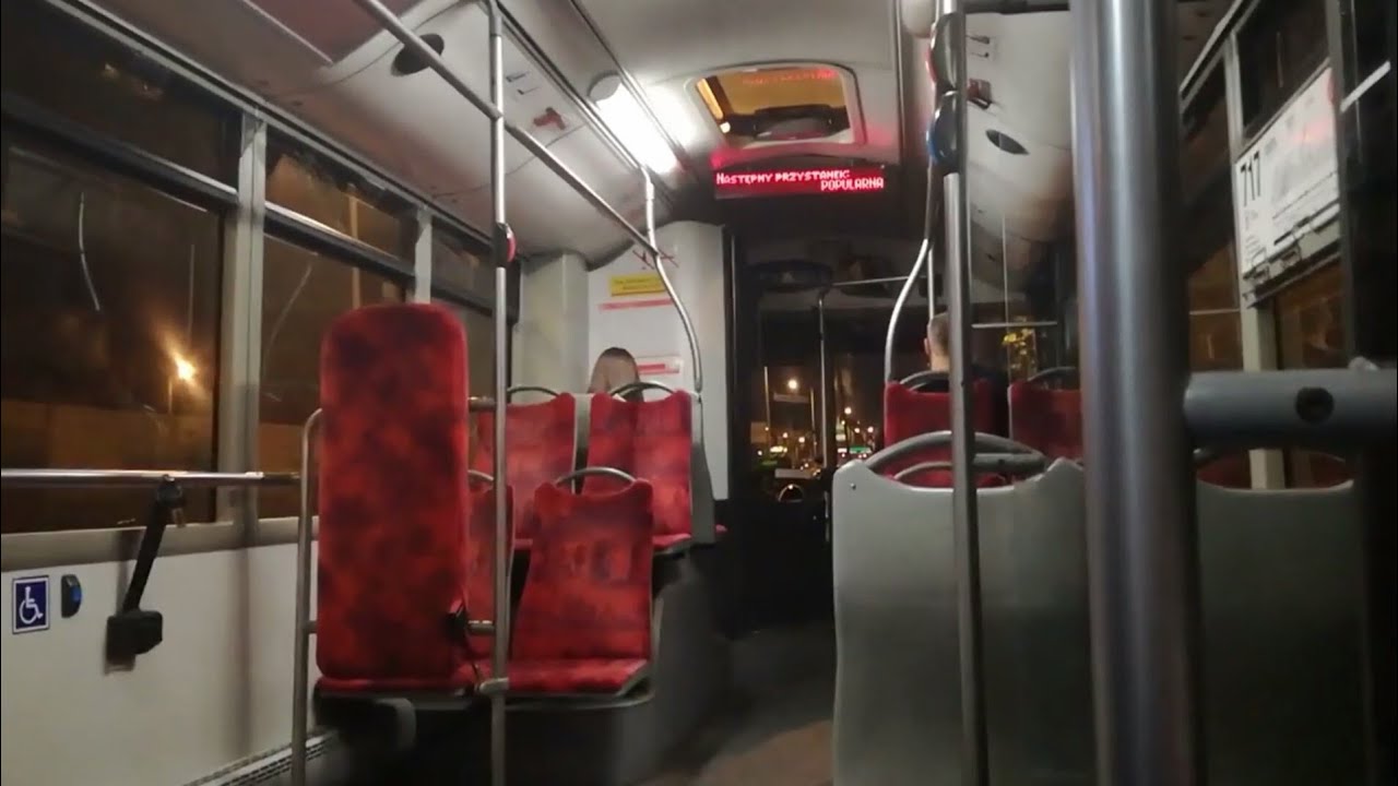 Solaris Urbino 15 I #8754 - MZA Warszawa [Przejazd, 717 + Nagranie, 184] [*] ↯ ♪ ZF ♪