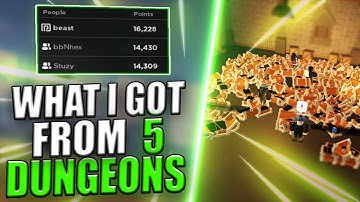 What I Got From 5 NEW Ouwigahara Dungeons (Project Slayers)