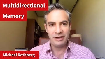 Michael Rothberg – Multidirectional Memory and Postcolonial Studies in Contemporary Germany