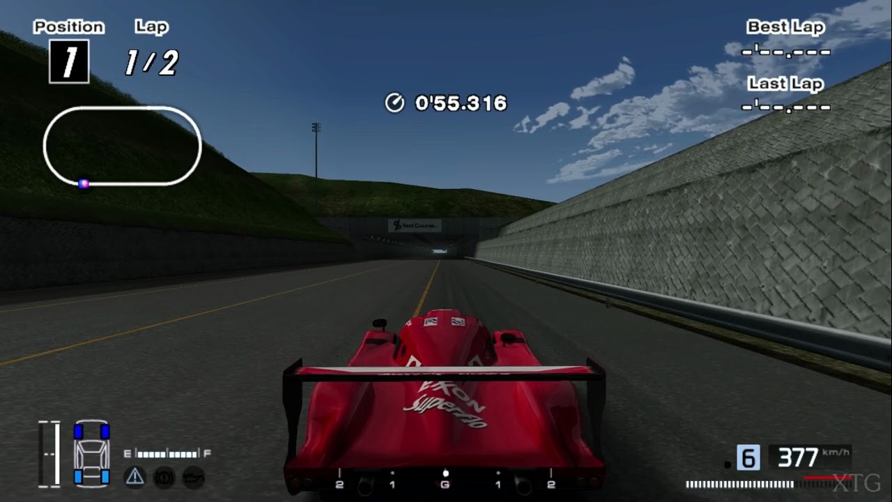 Gran Turismo 4 - Toyota GT-ONE Race Car '99 @ Mid-Field Raceway