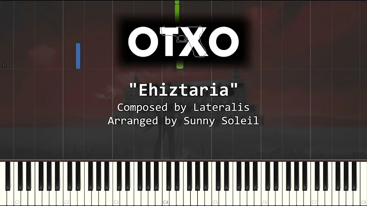 OTXO - Ehiztaria [Synthesia Piano Tutorial]