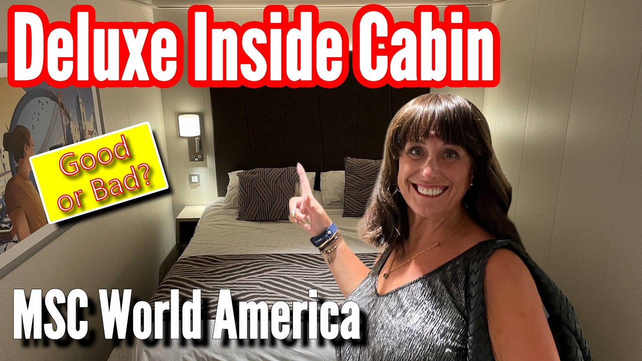 MSC World America Cruise - Deluxe Inside Cabin 18523 Tour & Review