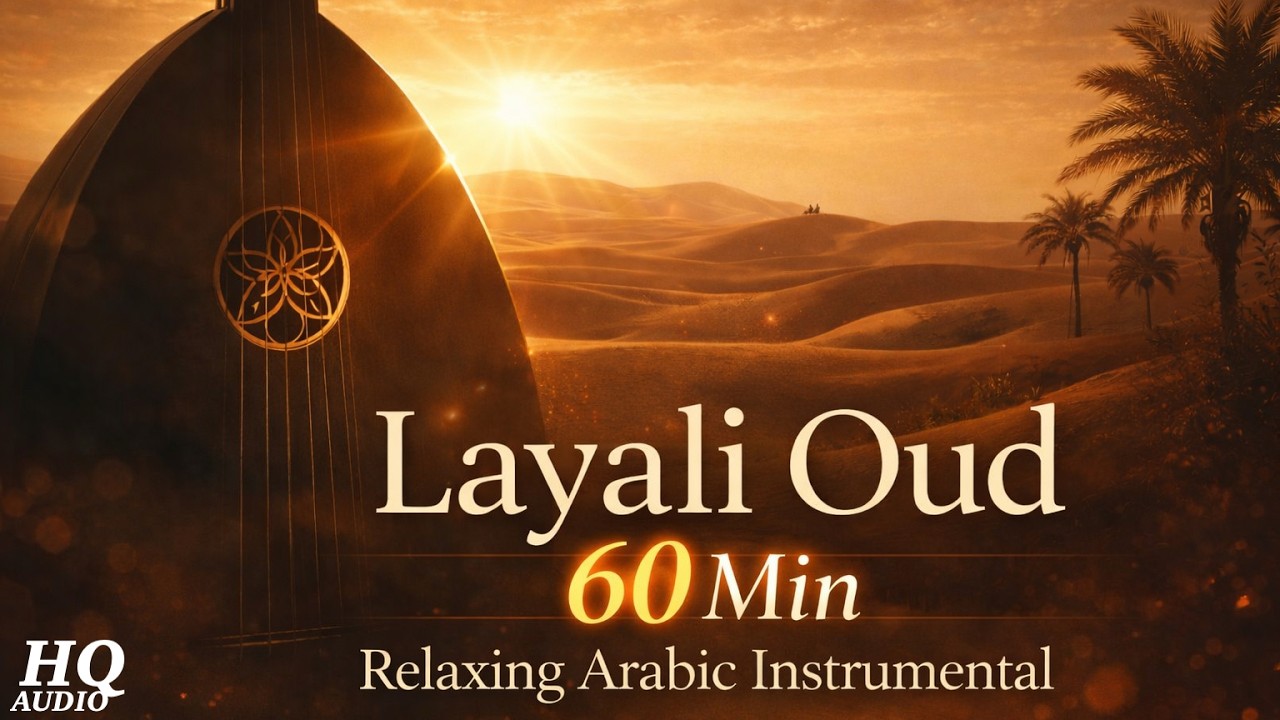 Layali Oud | 60 Min Relaxing Arabic Instrumental Music for Meditation & Sleep | Latest Arebic Music