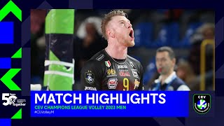 Highlights | Cucine Lube CIVITANOVA vs. Knack ROESELARE | CEV Champions League Volley 2023