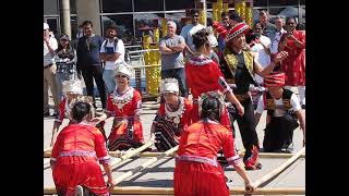 Bamboo Dance at 2022 Toronto Dragon Festival at Nathan Phillips Square