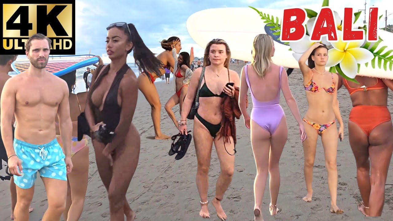 バリ絵画:beach girls-