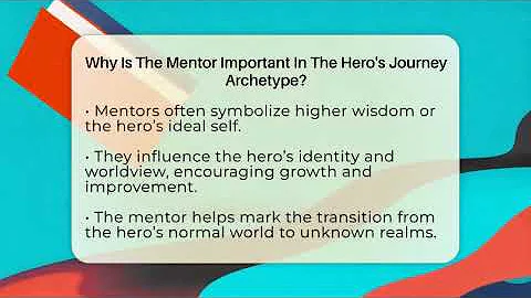 Why Is The Mentor Important In The Hero's Journey Archetype? - Tales And Texts
